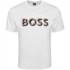 Hugo Boss t-shirt koszulka na krótki rękaw męska biała duże logo